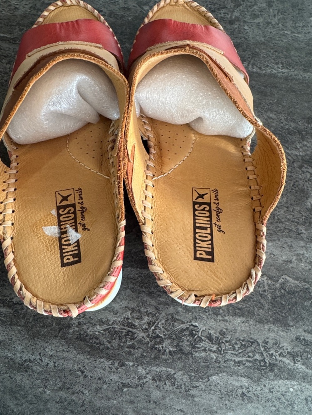 PIKOLINOS Aguadulce Strappy Wedge Sandals - Size 40 - Picture 5 of 8